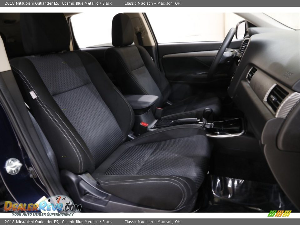 2018 Mitsubishi Outlander ES Cosmic Blue Metallic / Black Photo #14