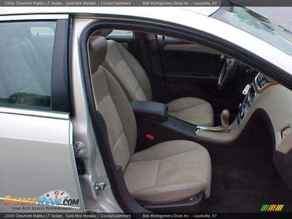 2009 Chevrolet Malibu LT Sedan Gold Mist Metallic / Cocoa/Cashmere Photo #5