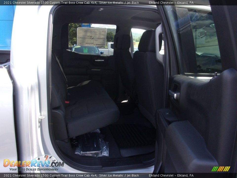 2021 Chevrolet Silverado 1500 Custom Trail Boss Crew Cab 4x4 Silver Ice Metallic / Jet Black Photo #20