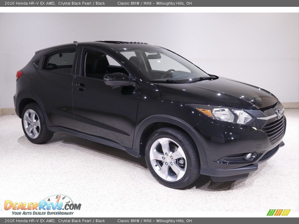 2016 Honda HR-V EX AWD Crystal Black Pearl / Black Photo #1