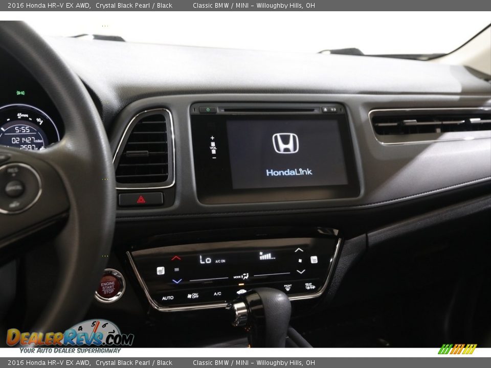 2016 Honda HR-V EX AWD Crystal Black Pearl / Black Photo #9
