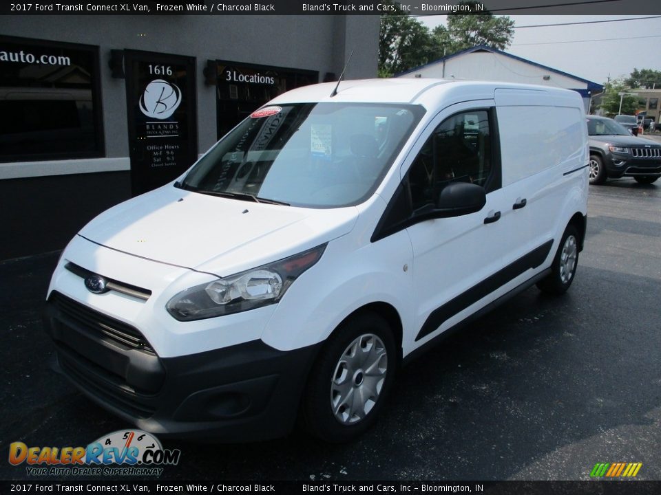 2017 Ford Transit Connect XL Van Frozen White / Charcoal Black Photo #2