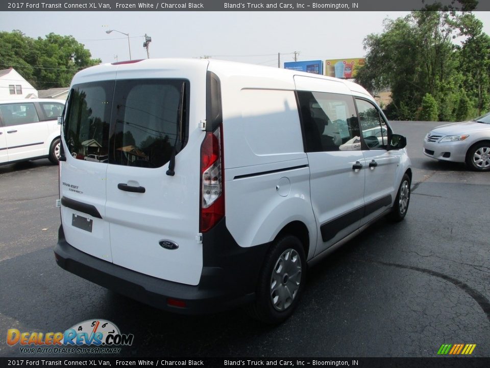 2017 Ford Transit Connect XL Van Frozen White / Charcoal Black Photo #4