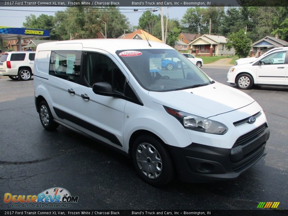 2017 Ford Transit Connect XL Van Frozen White / Charcoal Black Photo #5