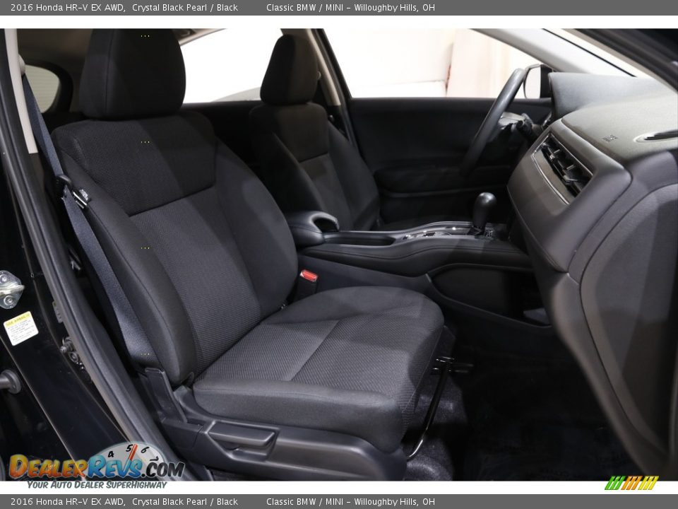 2016 Honda HR-V EX AWD Crystal Black Pearl / Black Photo #14