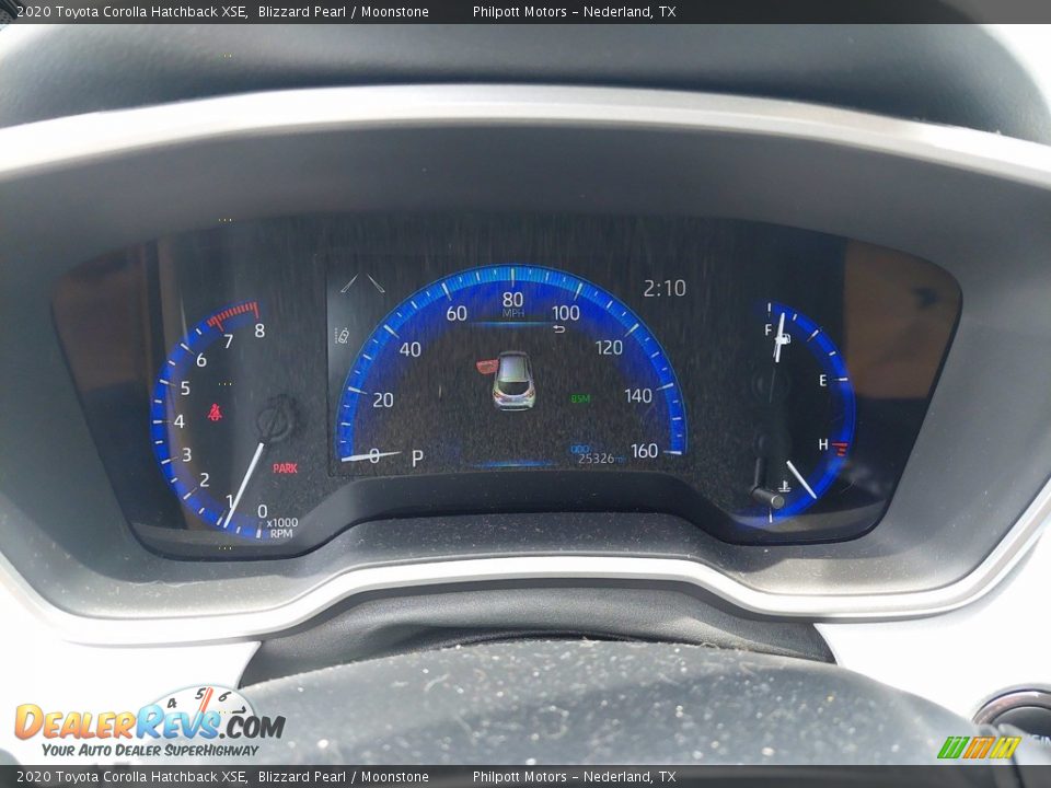 2020 Toyota Corolla Hatchback XSE Blizzard Pearl / Moonstone Photo #31