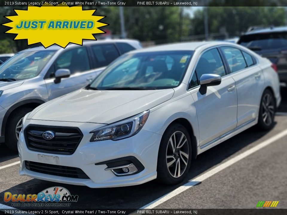 2019 Subaru Legacy 2.5i Sport Crystal White Pearl / Two-Tone Gray Photo #1