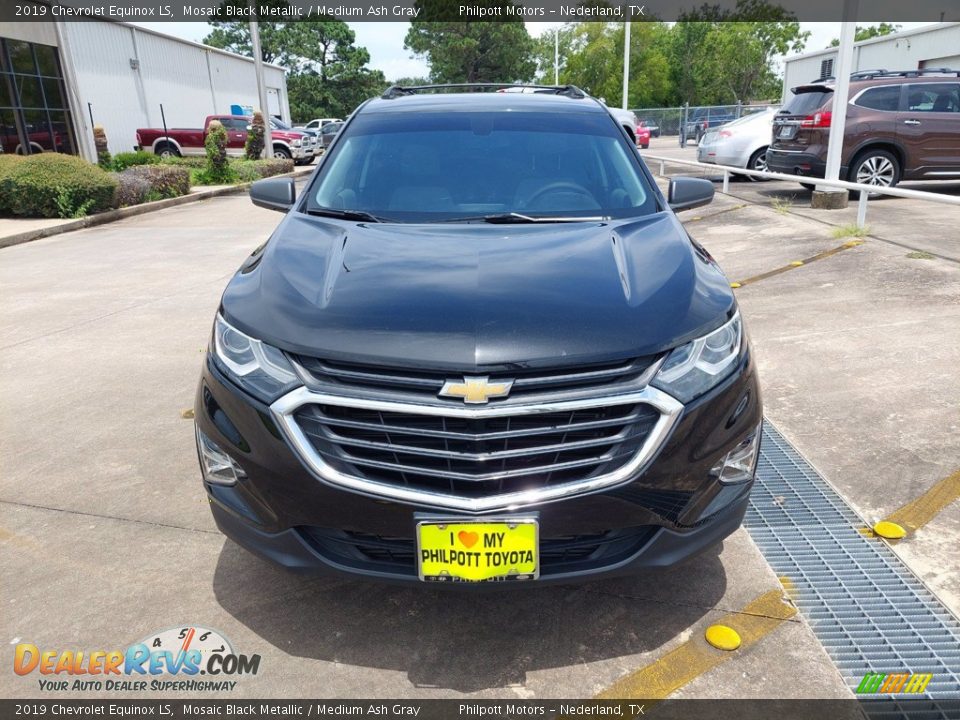 2019 Chevrolet Equinox LS Mosaic Black Metallic / Medium Ash Gray Photo #2