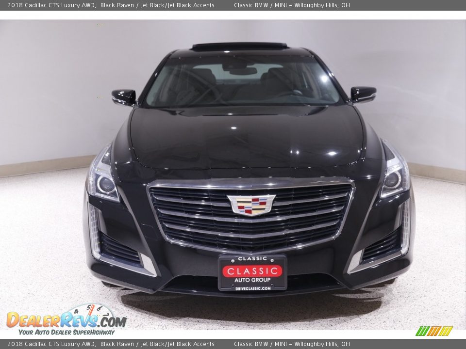 2018 Cadillac CTS Luxury AWD Black Raven / Jet Black/Jet Black Accents Photo #2