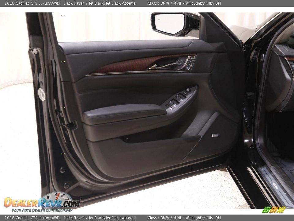 2018 Cadillac CTS Luxury AWD Black Raven / Jet Black/Jet Black Accents Photo #4