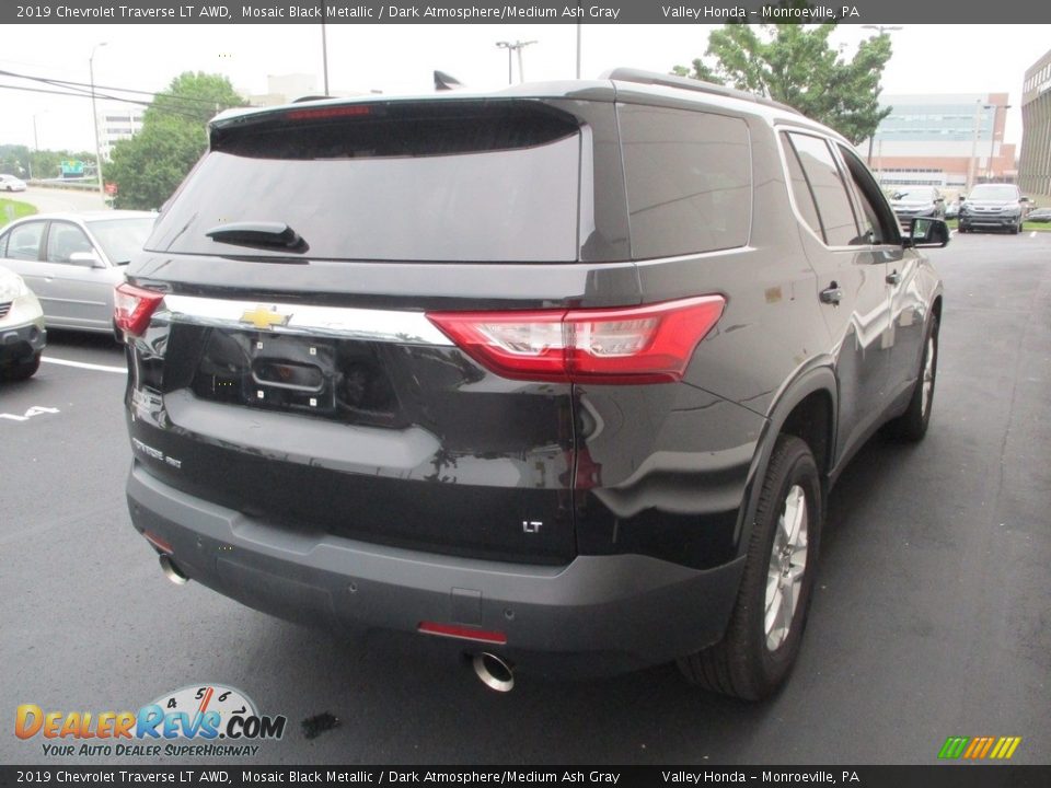 2019 Chevrolet Traverse LT AWD Mosaic Black Metallic / Dark Atmosphere/Medium Ash Gray Photo #5