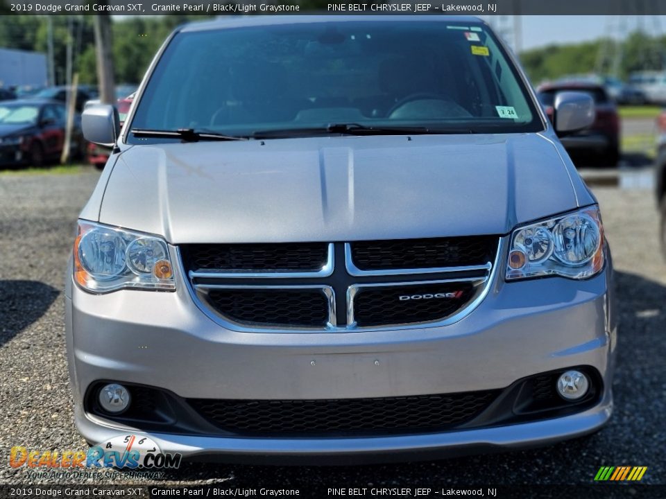 2019 Dodge Grand Caravan SXT Granite Pearl / Black/Light Graystone Photo #2