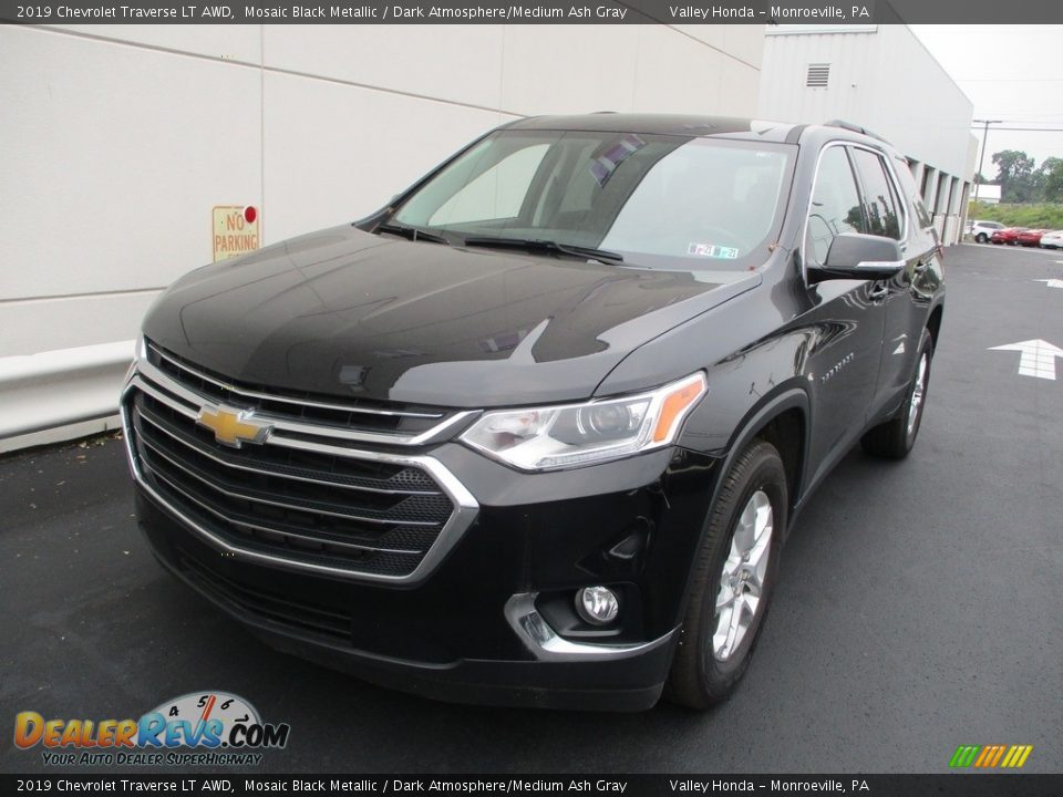 2019 Chevrolet Traverse LT AWD Mosaic Black Metallic / Dark Atmosphere/Medium Ash Gray Photo #9