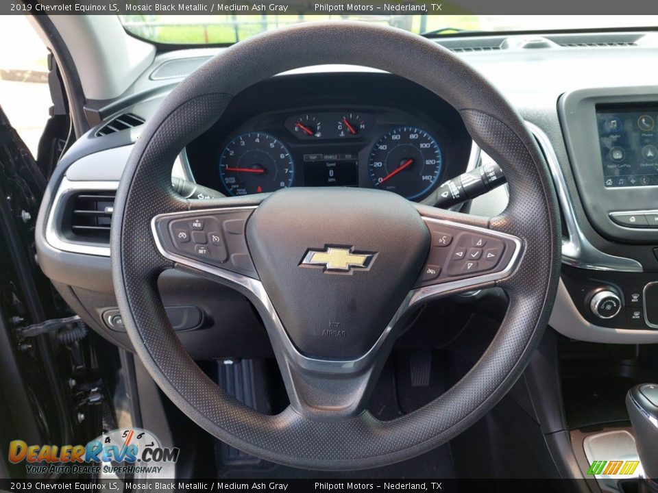 2019 Chevrolet Equinox LS Mosaic Black Metallic / Medium Ash Gray Photo #11