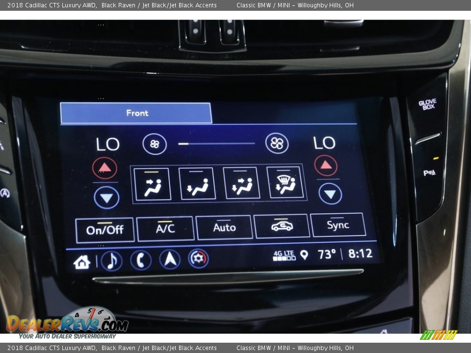 2018 Cadillac CTS Luxury AWD Black Raven / Jet Black/Jet Black Accents Photo #15