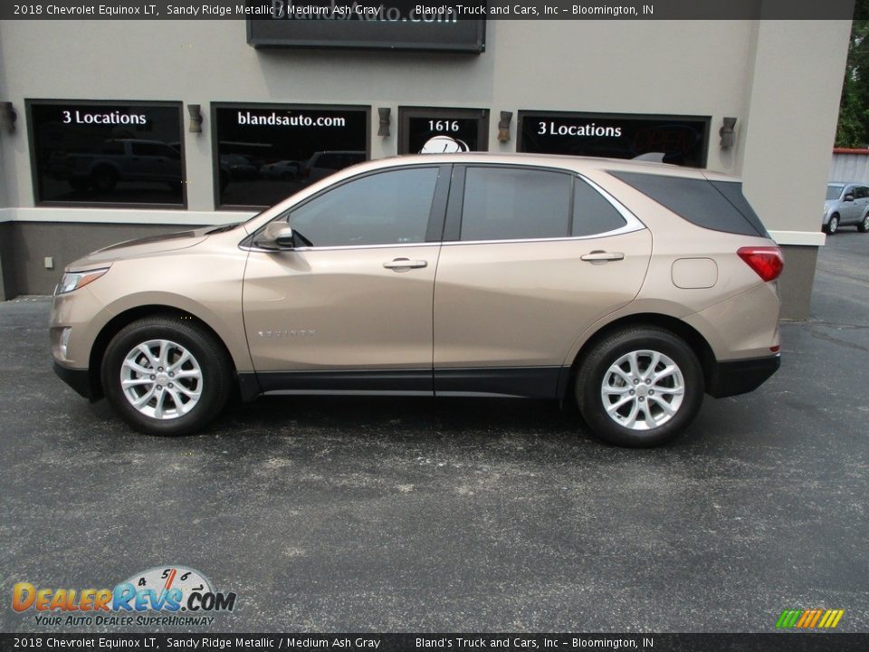 2018 Chevrolet Equinox LT Sandy Ridge Metallic / Medium Ash Gray Photo #1