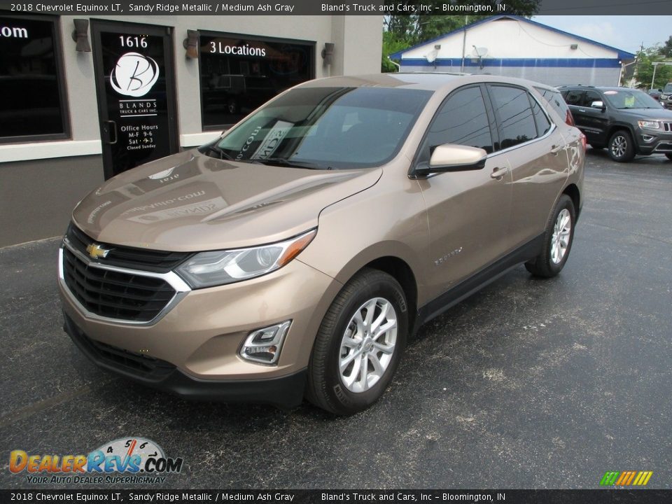 2018 Chevrolet Equinox LT Sandy Ridge Metallic / Medium Ash Gray Photo #2