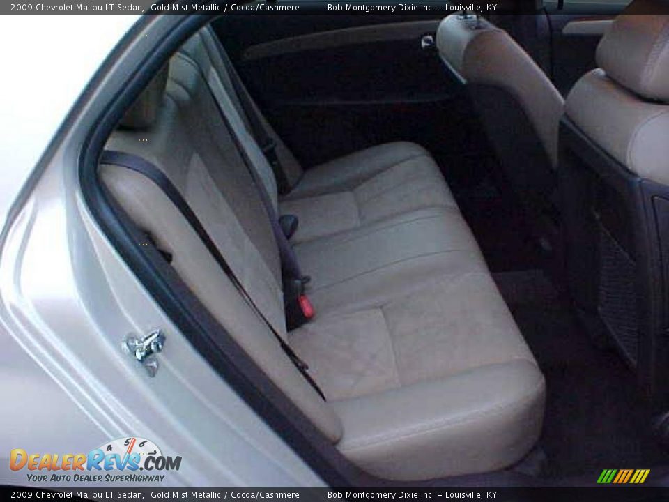 2009 Chevrolet Malibu LT Sedan Gold Mist Metallic / Cocoa/Cashmere Photo #7