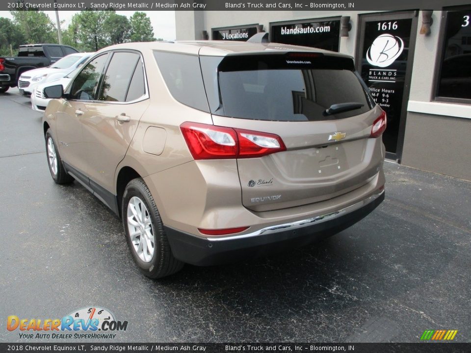 2018 Chevrolet Equinox LT Sandy Ridge Metallic / Medium Ash Gray Photo #3