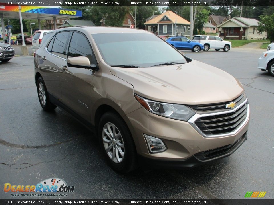 2018 Chevrolet Equinox LT Sandy Ridge Metallic / Medium Ash Gray Photo #5