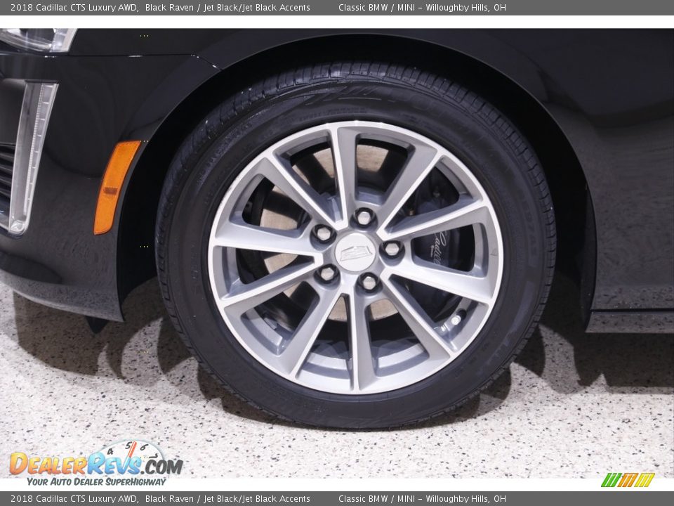 2018 Cadillac CTS Luxury AWD Black Raven / Jet Black/Jet Black Accents Photo #23