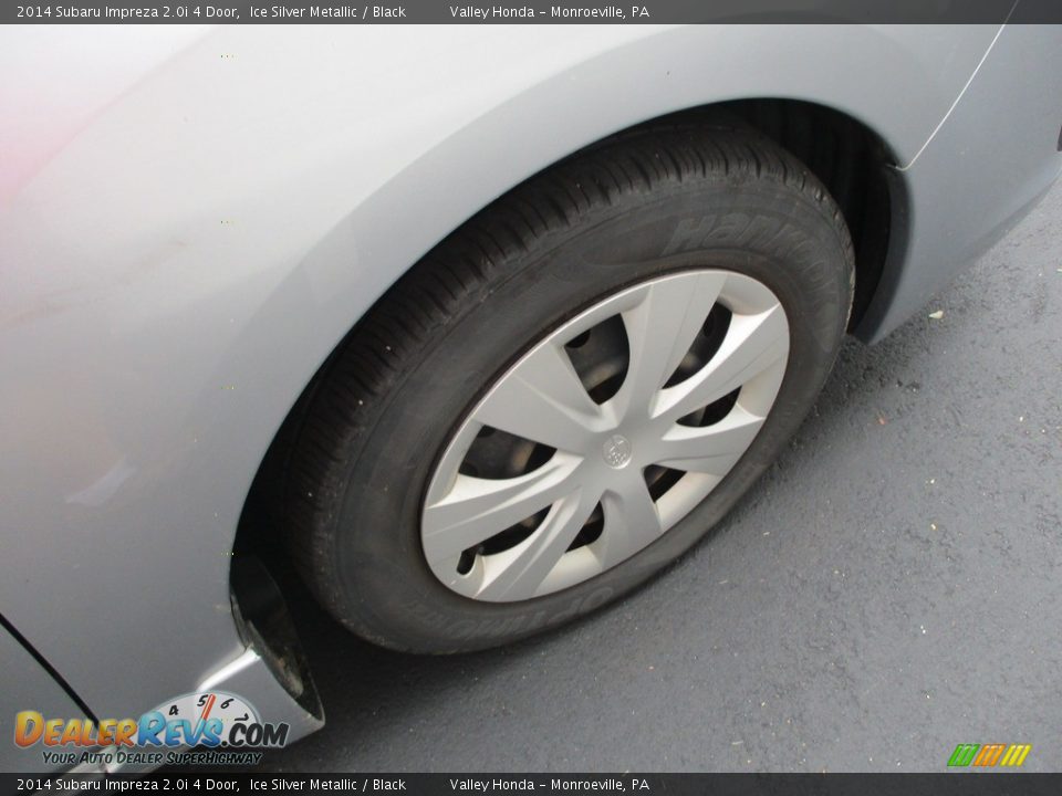 2014 Subaru Impreza 2.0i 4 Door Ice Silver Metallic / Black Photo #7