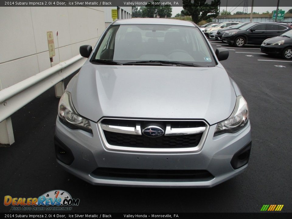 2014 Subaru Impreza 2.0i 4 Door Ice Silver Metallic / Black Photo #9