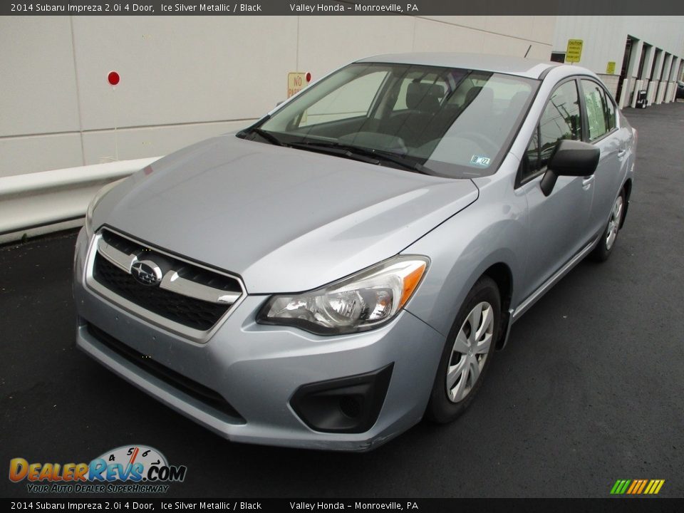 2014 Subaru Impreza 2.0i 4 Door Ice Silver Metallic / Black Photo #10