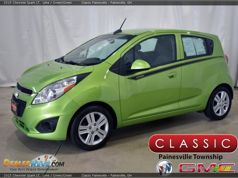 2015 Chevrolet Spark LT Lime / Green/Green Photo #1