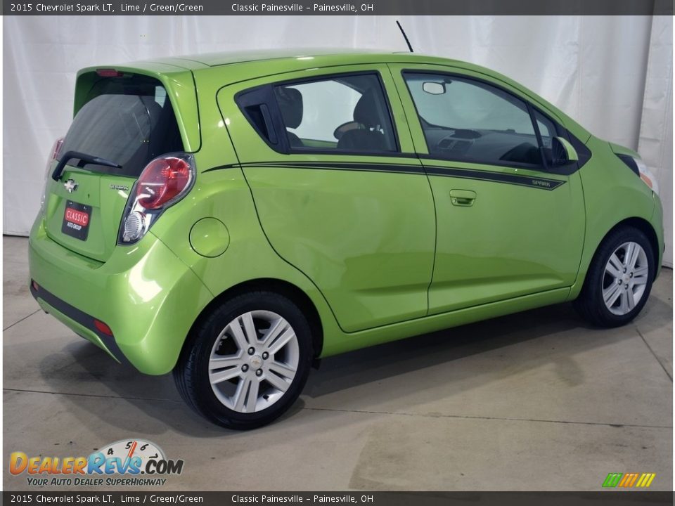 2015 Chevrolet Spark LT Lime / Green/Green Photo #2