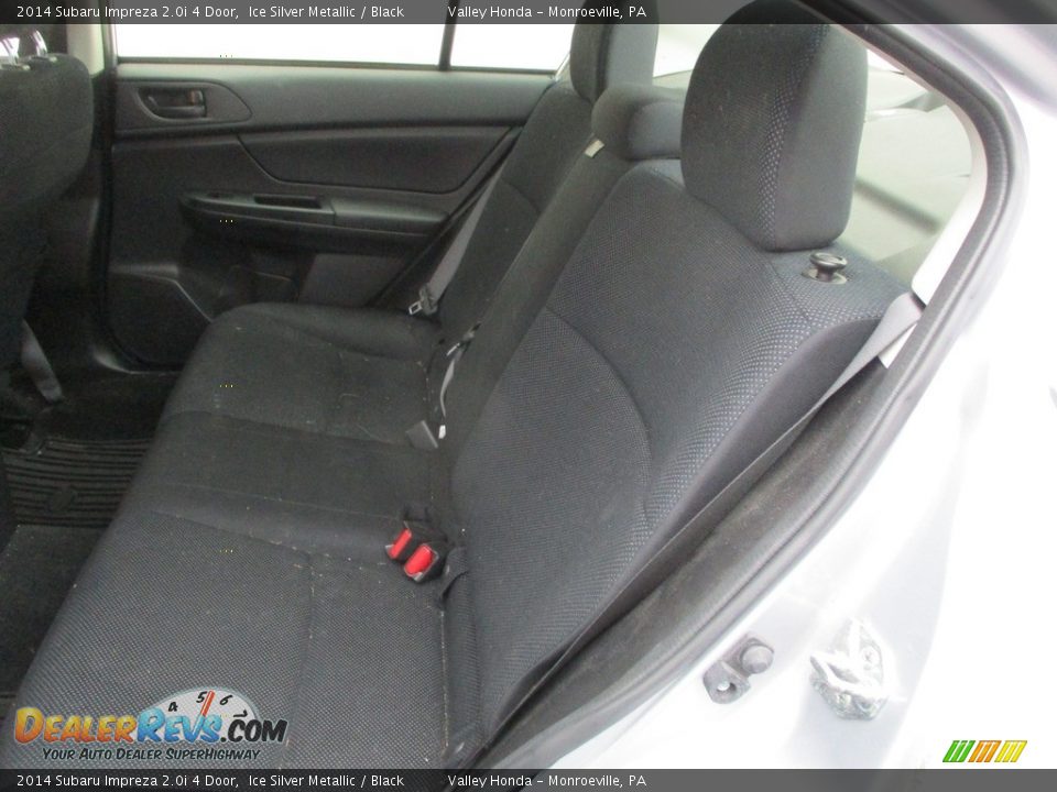 2014 Subaru Impreza 2.0i 4 Door Ice Silver Metallic / Black Photo #13