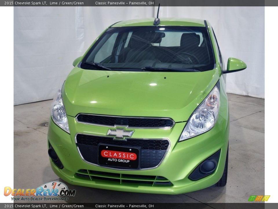 2015 Chevrolet Spark LT Lime / Green/Green Photo #4