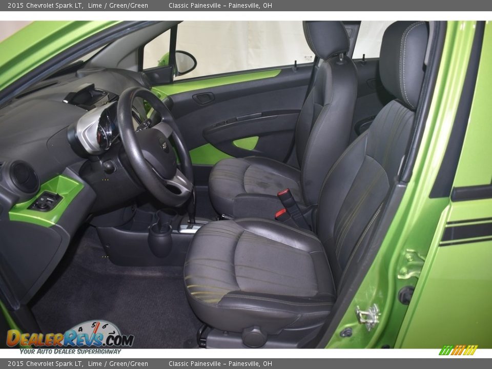 2015 Chevrolet Spark LT Lime / Green/Green Photo #7