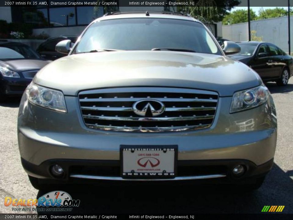 2007 Infiniti FX 35 AWD Diamond Graphite Metallic / Graphite Photo #2