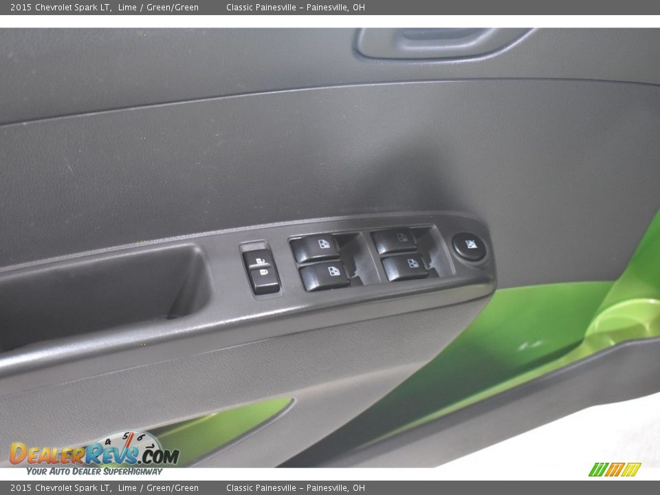 2015 Chevrolet Spark LT Lime / Green/Green Photo #10