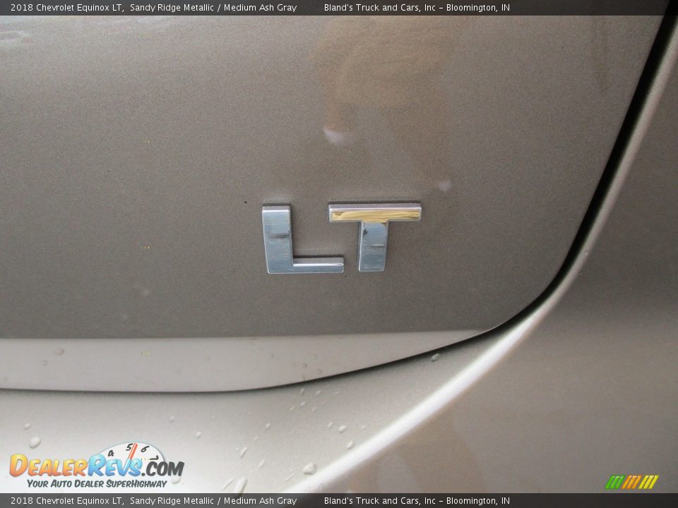 2018 Chevrolet Equinox LT Sandy Ridge Metallic / Medium Ash Gray Photo #27