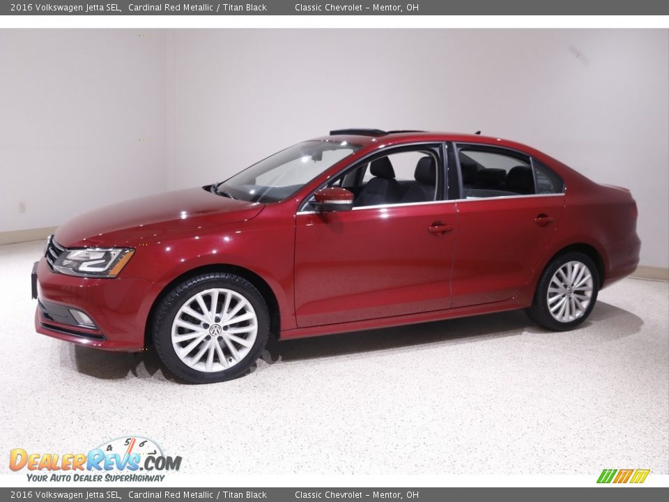 Front 3/4 View of 2016 Volkswagen Jetta SEL Photo #3