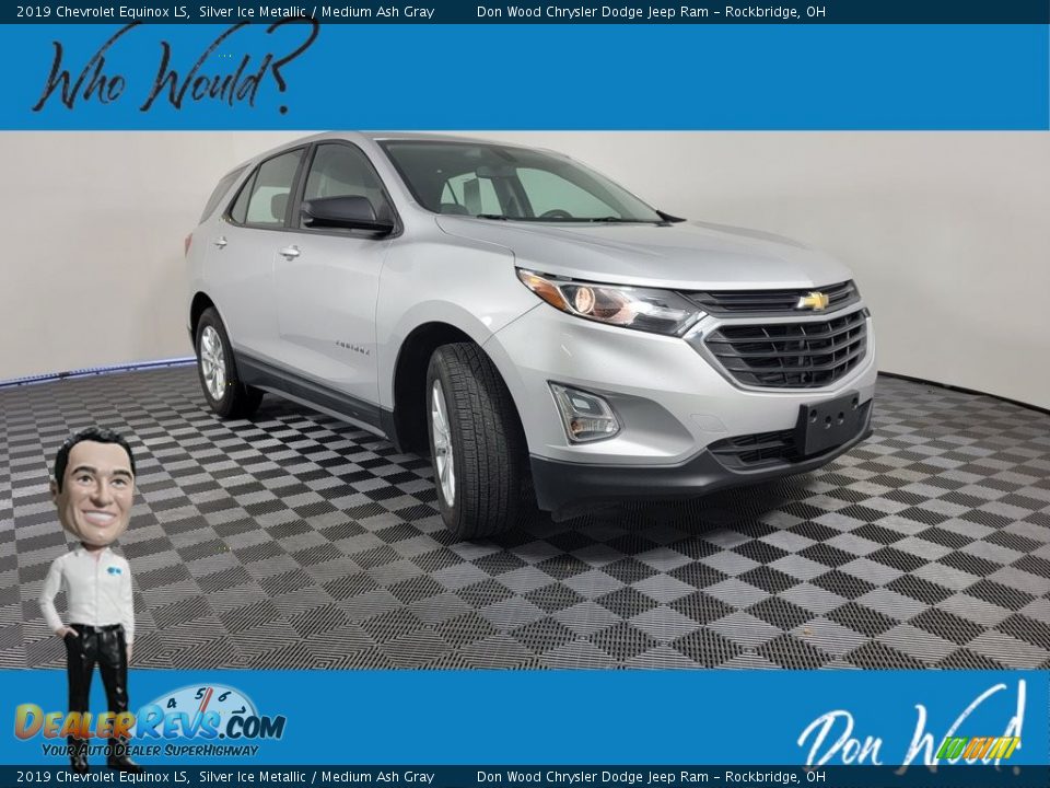 2019 Chevrolet Equinox LS Silver Ice Metallic / Medium Ash Gray Photo #1