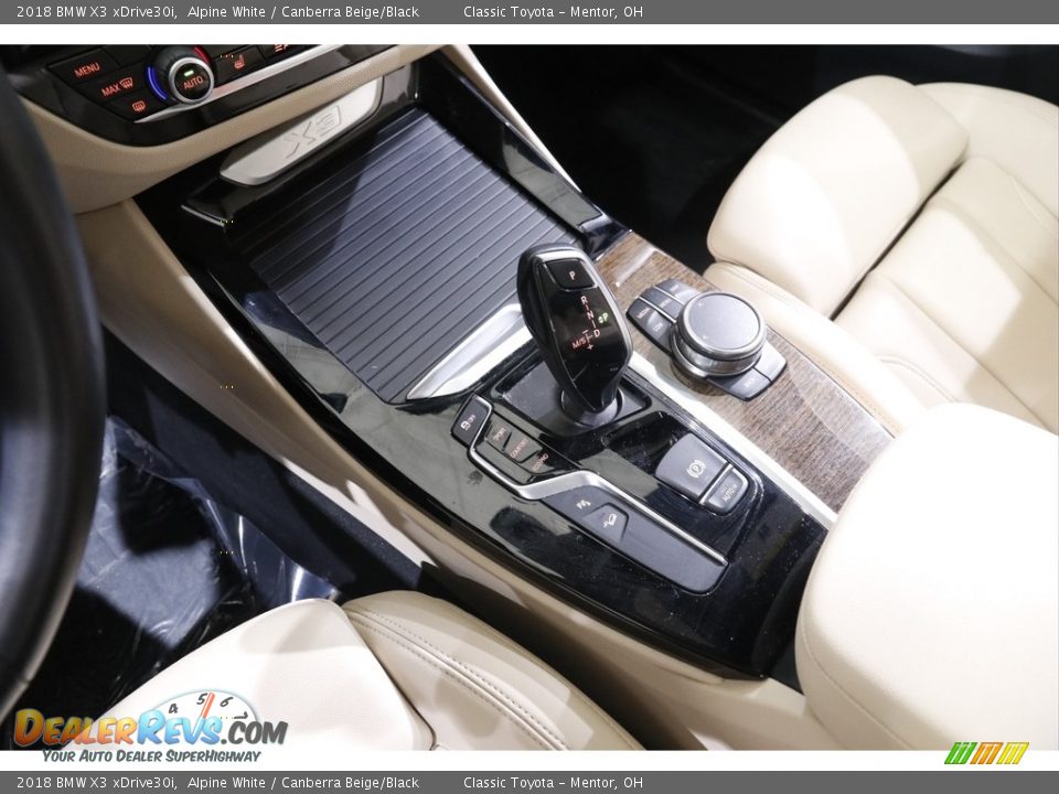 2018 BMW X3 xDrive30i Alpine White / Canberra Beige/Black Photo #14