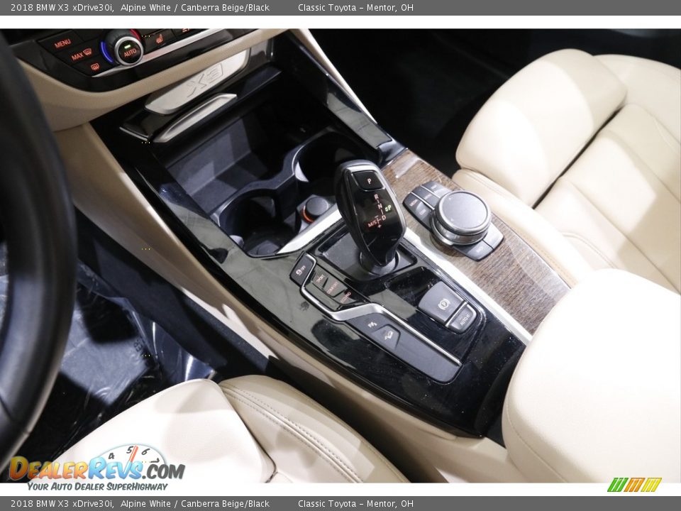 2018 BMW X3 xDrive30i Alpine White / Canberra Beige/Black Photo #15