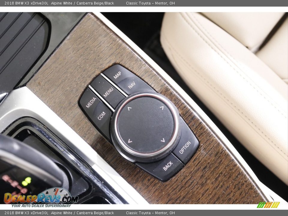 2018 BMW X3 xDrive30i Alpine White / Canberra Beige/Black Photo #16