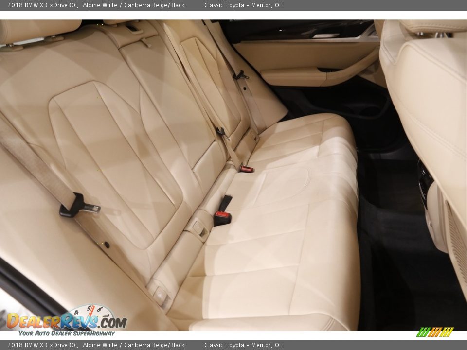 2018 BMW X3 xDrive30i Alpine White / Canberra Beige/Black Photo #18