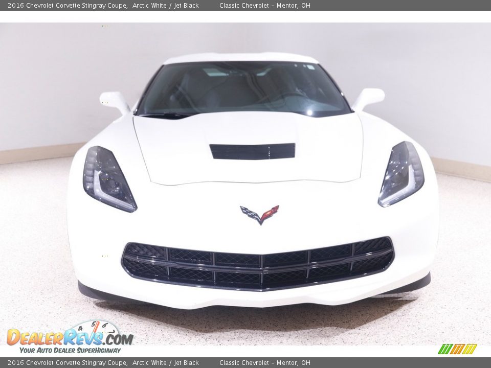 2016 Chevrolet Corvette Stingray Coupe Arctic White / Jet Black Photo #2