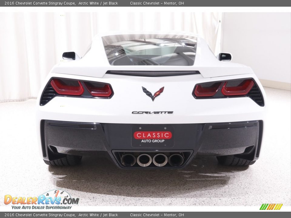 2016 Chevrolet Corvette Stingray Coupe Arctic White / Jet Black Photo #19