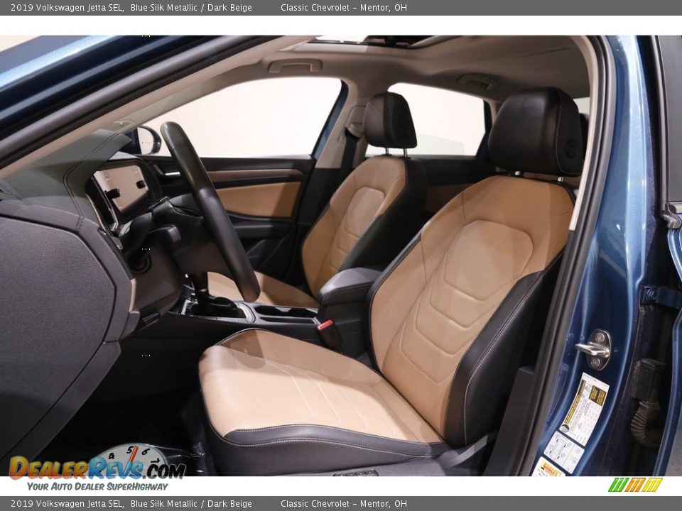 Dark Beige Interior - 2019 Volkswagen Jetta SEL Photo #5