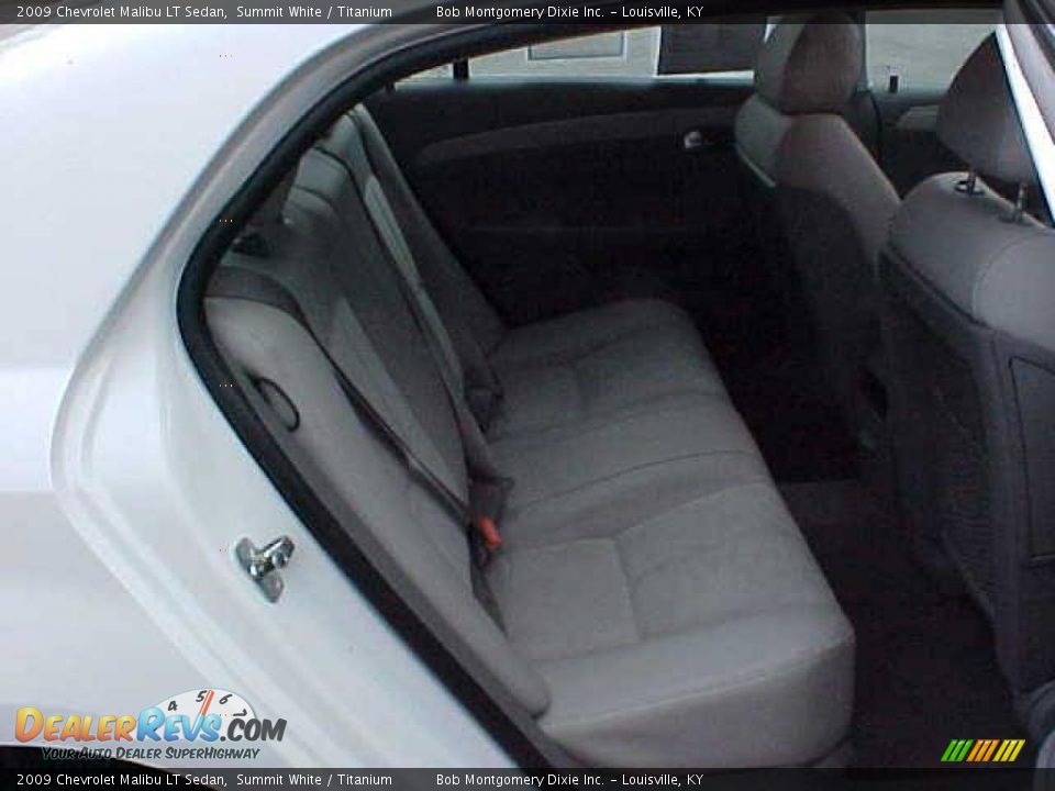 2009 Chevrolet Malibu LT Sedan Summit White / Titanium Photo #7