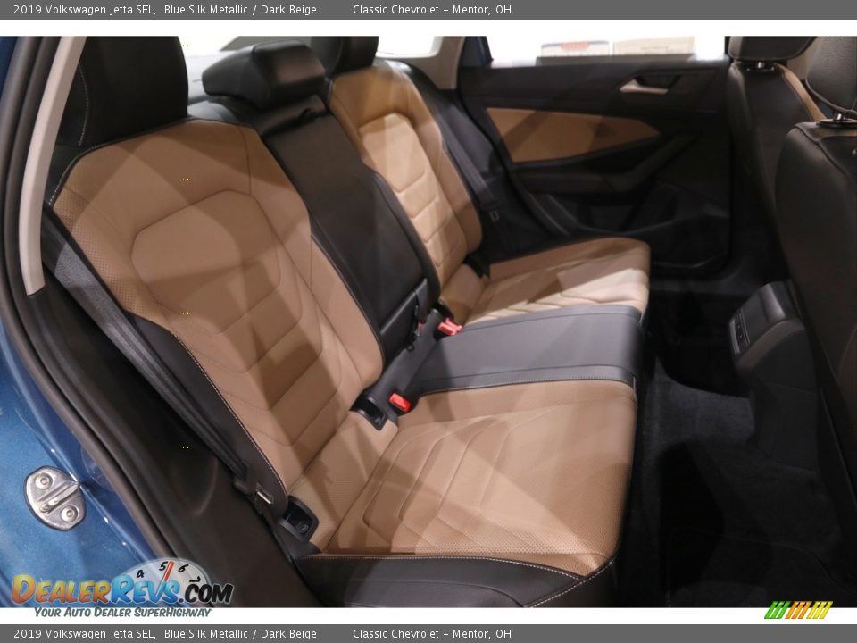 2019 Volkswagen Jetta SEL Blue Silk Metallic / Dark Beige Photo #15