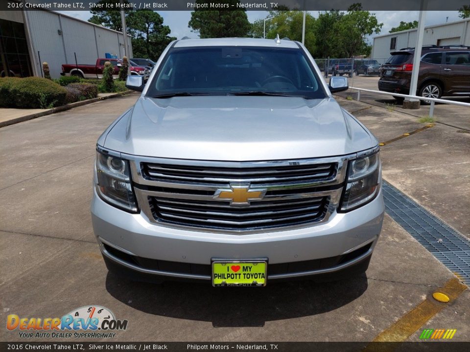 2016 Chevrolet Tahoe LTZ Silver Ice Metallic / Jet Black Photo #2