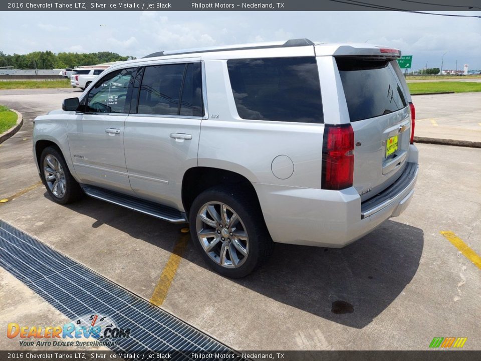 2016 Chevrolet Tahoe LTZ Silver Ice Metallic / Jet Black Photo #5