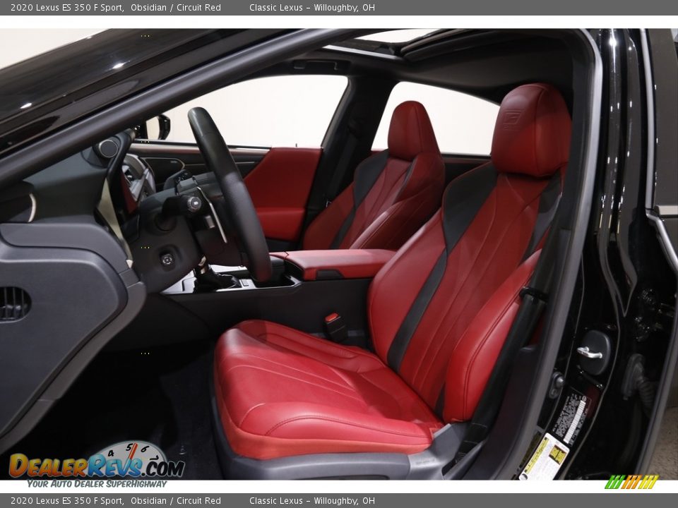 Front Seat of 2020 Lexus ES 350 F Sport Photo #5